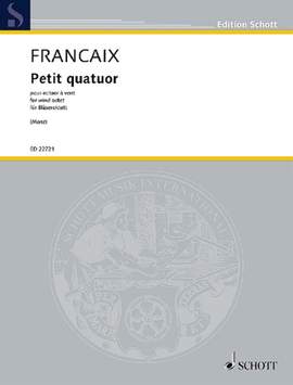 Françaix, J: Petit quatuor