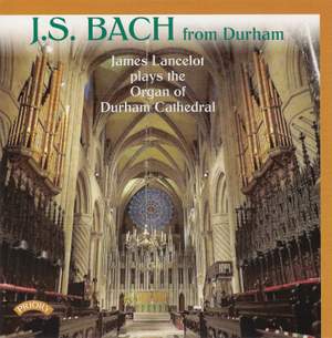 J S Bach from Durham Cathedral