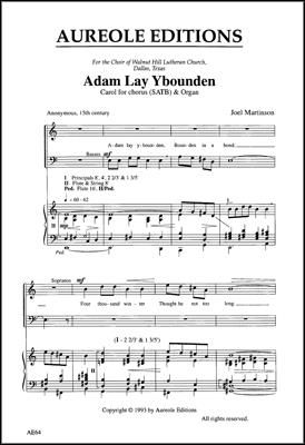 Joel Martinson: Adam Lay Ybounden