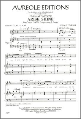 Donald Pearson: Arise, Shine