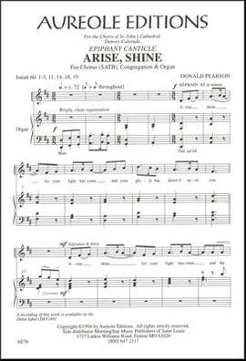 Donald Pearson: Arise, Shine