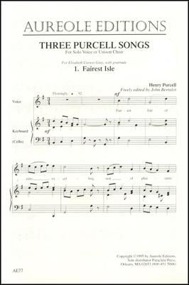 John Bertalot: Three Purcell Songs