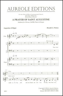 Ronald A. Nelson: A Prayer of St. Augustine