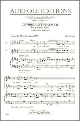 John Bertalot: Coverdale's Psalm 121