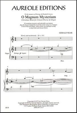 Gerald Near: O Magnum Mysterium