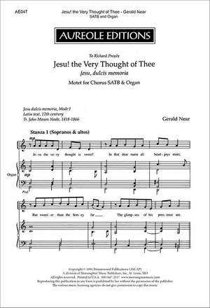 Gerald Near: Jesu, the Very Thought of Thee