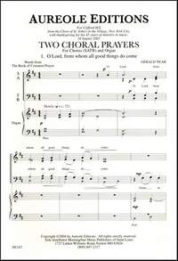Gerald Near: Two Choral Prayers