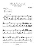 Béla Bartók: Mikrokosmos - 153 Progressive Piano Pieces Sz. 107 Product Image
