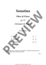 Christopher Wiggins: Sonatina op. 91 Product Image