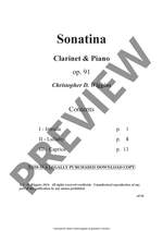 Christopher Wiggins: Sonatina op. 91 Product Image