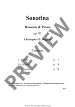 Christopher Wiggins: Sonatina op. 91 Product Image