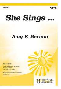 Amy F. Bernon: She Sings