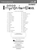 Easy Improvisation for Trombone Product Image