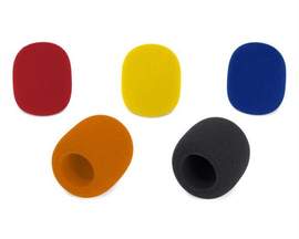 Samson WS1C Coloured Windscreen 5-pack