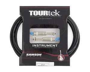 Tourtek 20' Instrument Cable with Right Angle plug