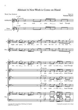Nicholas Hopton: Alleluia! A New Work is Come on Hand