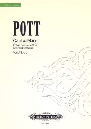 Pott, Francis: Cantus Maris (vocal score)