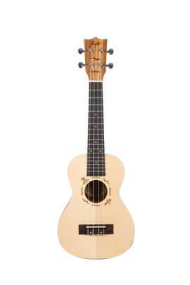 DUC525 Concert Solid Top Ukulele - Zebrano B&S