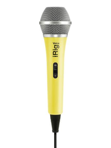 iRig: Voice Karaoke Microphone - Yellow