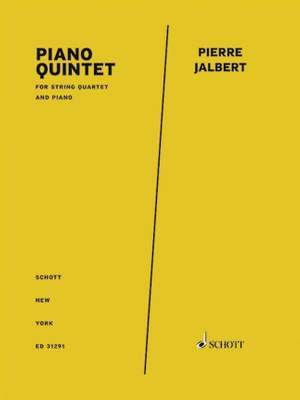 Jalbert, P: Piano Quintet