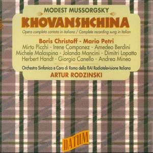 Mussorgsky: Khovanshchina