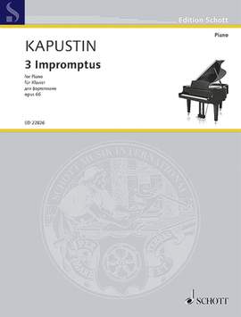 Kapustin, N: 3 Impromptus op. 66