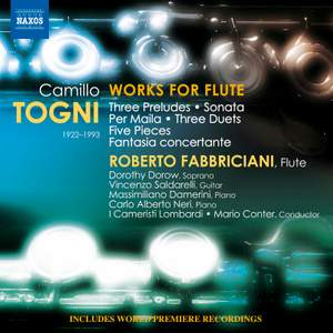 Camillo Togni: Works for Flute