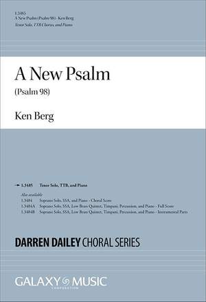 Ken Berg: A New Psalm (Psalm 98)