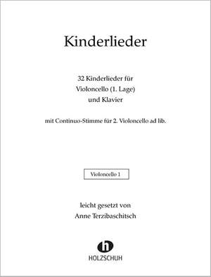 Anne Terzibaschitsch: Kinderlieder für Violoncello und Klavier