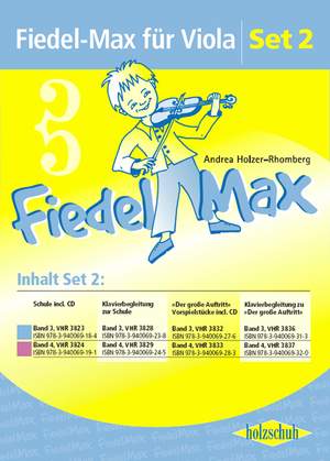 Andrea Holzer-Rhomberg: Fiedel Max für Viola - Set 2