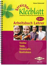 Simone Drebenstedt: Streicher Kleeblatt, Arbeitsbuch Lehrerband