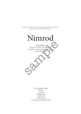 Edward Elgar: Nimrod (Agnus Dei)