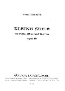 Mersson, Boris: Kleine Suite  op. 10