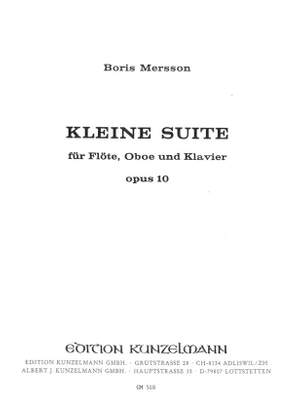 Mersson, Boris: Kleine Suite  op. 10