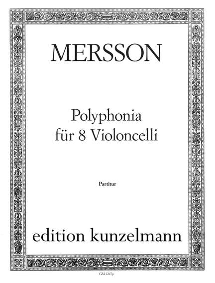 Mersson, Boris: Polyphonia  op. 44