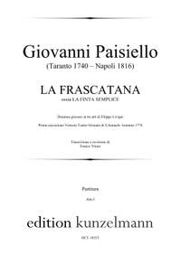 Paisiello, Giovanni: La Frascatana