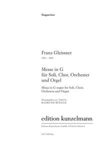Gleissner, Franz: Messe G-Dur