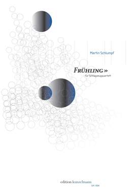 Schlumpf, Martin: Frühling, für Schlagzeug-Quartett (1995)