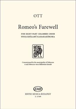 Ott, Rezso: Romeo's Farewell. SSAATTBB