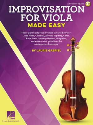 Laurie Gabriel: Improvisation for Viola Made Easy