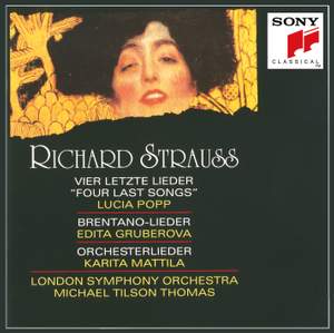 Richard Strauss: Four Last Songs, Brentano Lieder & Orchestral Lieder Product Image