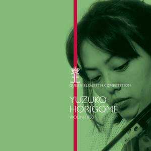 Queen Elisabeth Competition, Violin 1980: Yuzuko Horigome