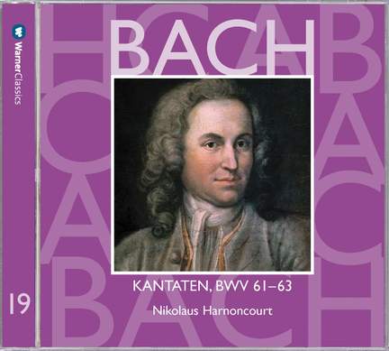 JS Bach: Sacred Cantatas BWV 61 - 63