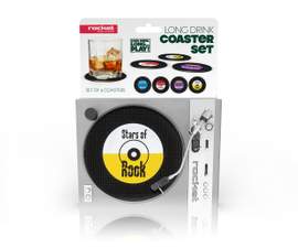 Long Drink Coasters - Set Of 4