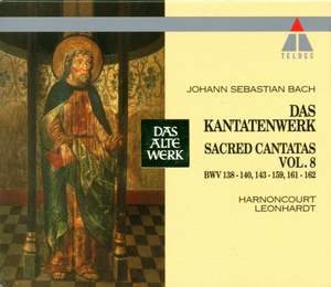 JS Bach: Sacred Cantatas Vol.8 - BWV 138-140, 143-159 & 161-162