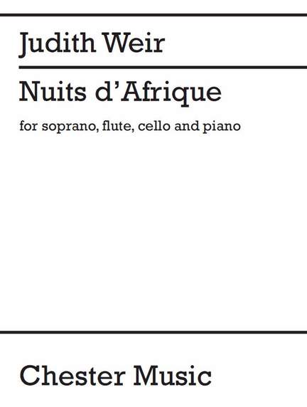 Judith Weir: Nuits d'Afrique