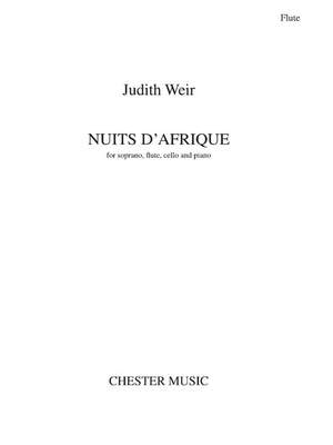 Judith Weir: Nuits d'Afrique
