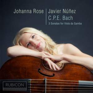 CPE Bach: 3 Sonatas for Viola da Gamba Product Image