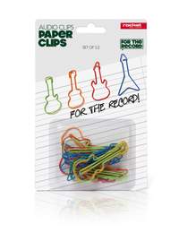 Audioclip Paperclips - Set Of 12
