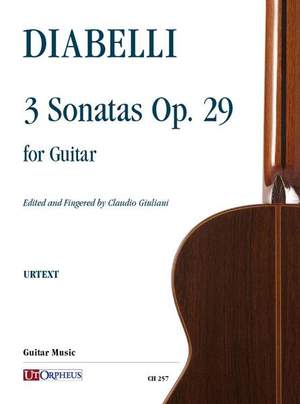 Diabelli, A: 3 Sonatas op.29